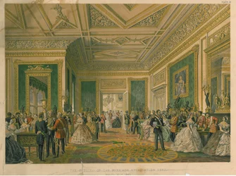 The Signing of the Marriage Attestation Deed, 1863